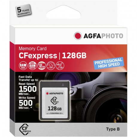 AgfaPhoto CFexpress 128GB professionaalne kiire