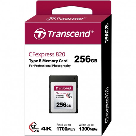 Transcend CFexpress Card 256GB Typ B TS256GCFE820