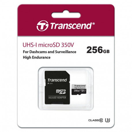 Transcend microSDXC 350V 256GB Class 10 UHS-I U1