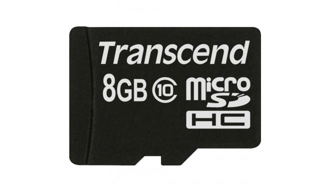 Transcend microSDHC          8GB Class 10