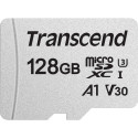 Transcend microSDXC 300S 128GB Klassi 10 UHS-I U3 V30 A1