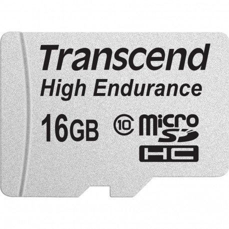 Transcend microSDHC 16GB Class 10 MLC kõrge vastupidavusega
