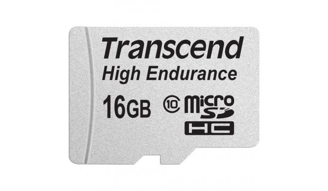 Transcend microSDHC 16GB Class 10 MLC kõrge vastupidavusega