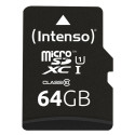 Intenso microSDXC Kaart 64GB Class 10 UHS-I Premium