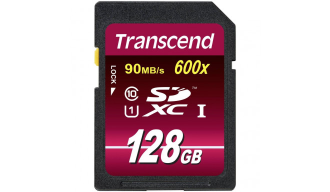 Transcend SDXC 128GB Class10 UHS-I 600x Ultimate Mälukaart