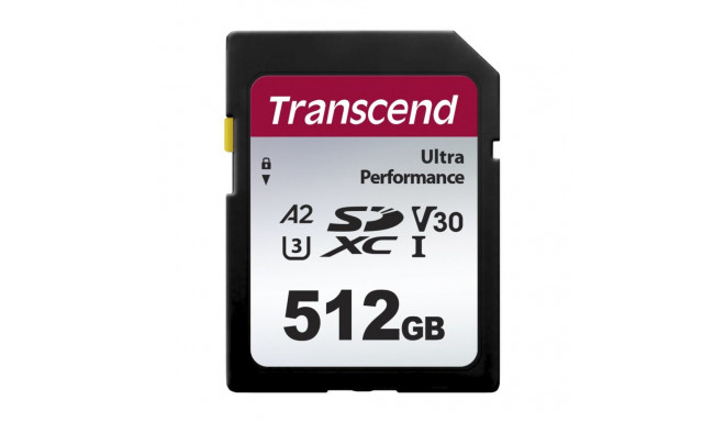 Transcend SDXC 340S        512GB Class 10 UHS-I U3 A2 V30