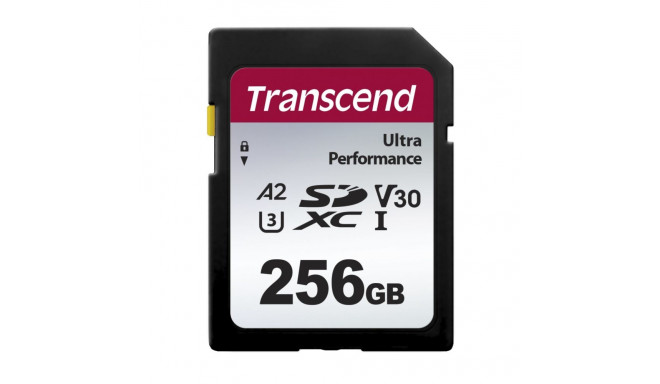 Transcend SDXC 340S 256GB Class 10 UHS-I U3 A2 V30 mälukaart