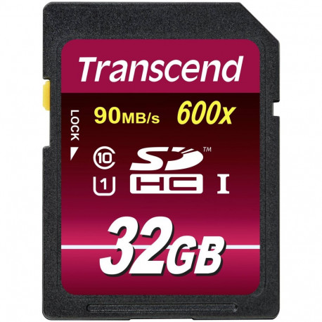 Transcend SDHC 32GB Class10 UHS-I 600x Ultimate mälukaart