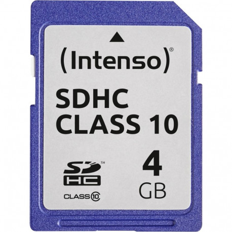 Intenso SDHC Card            4GB Class 10                 3411450