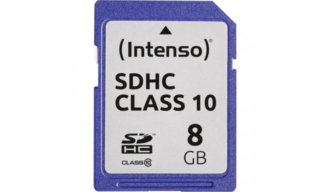 Intenso SDHC kaart 8GB Class 10