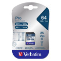 Verbatim SDXC Kaart Pro 64GB Class 10 UHS-I 47022