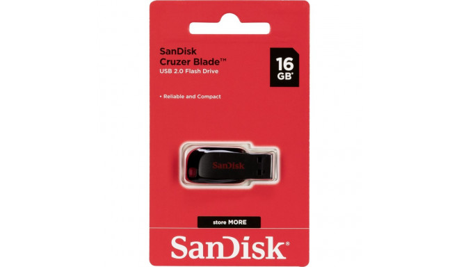 SanDisk Cruzer Blade        16GB SDCZ50-016G-B35