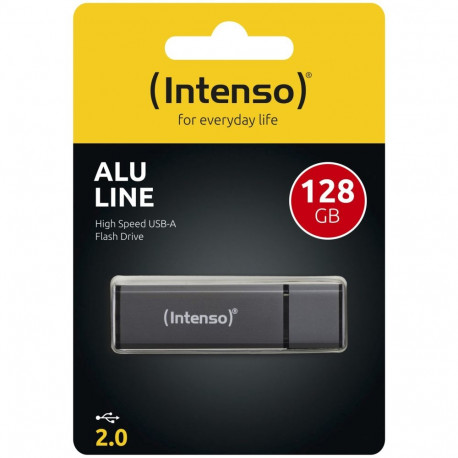 Intenso Alu Line antratsiit 128gb USB-mälupulk 2.0