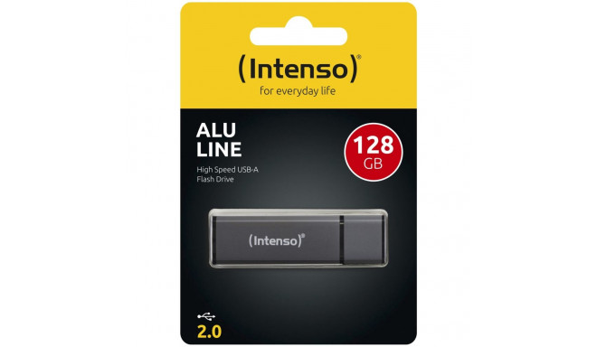 Intenso Alu Line antratsiit 128gb USB-mälupulk 2.0