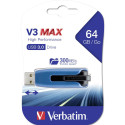 Verbatim Store n Go V3 MAX 64GB USB 3.0, lugemiskiirus kuni 300MB/s, mudel 49807