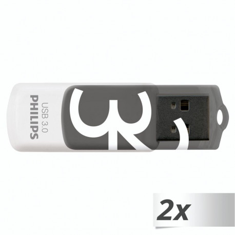 Philips USB 3.0 2-pack 32GB vivid edition varjuhall