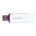Philips USB 3.0 64GB Snow Edition Maagiline Lilla