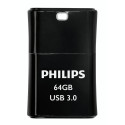 Philips USB 3.0 64GB Pico Edition Kesköö Must