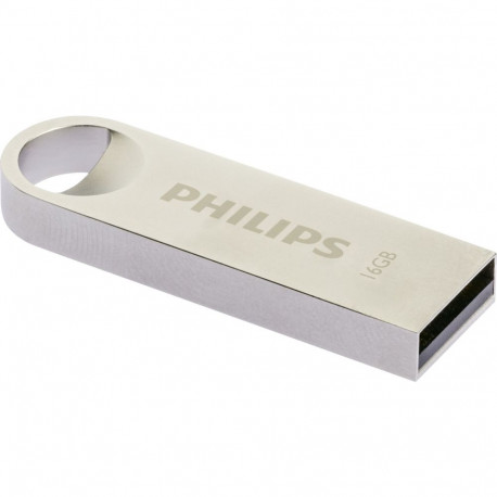 Philips USB 2.0 16GB kuu vintage hõbedane