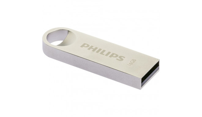 Philips USB 2.0 16GB kuu vintage hõbedane