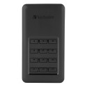 Verbatim Store n Go SSD    256GB Secure Portable USB 3.1    53402