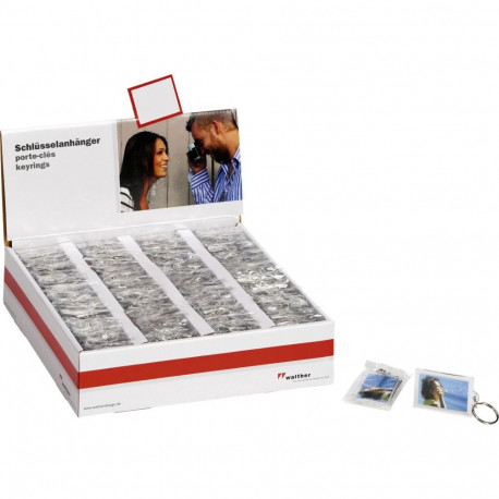 100x1 Walther võtmehoidja akrüül 3,5x4,5 displeis MR192