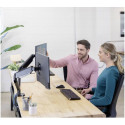 Fellowes Platinum Series Double Monitorarm black