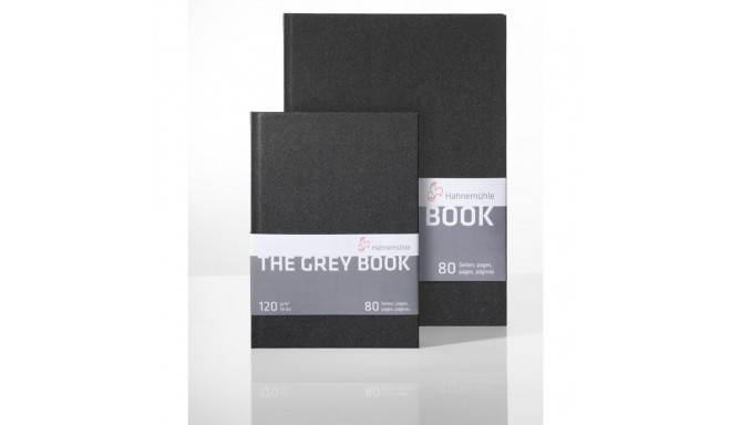Hahnemühle The Grey Book A4 visandiplokk 80 lehekülge 120 g