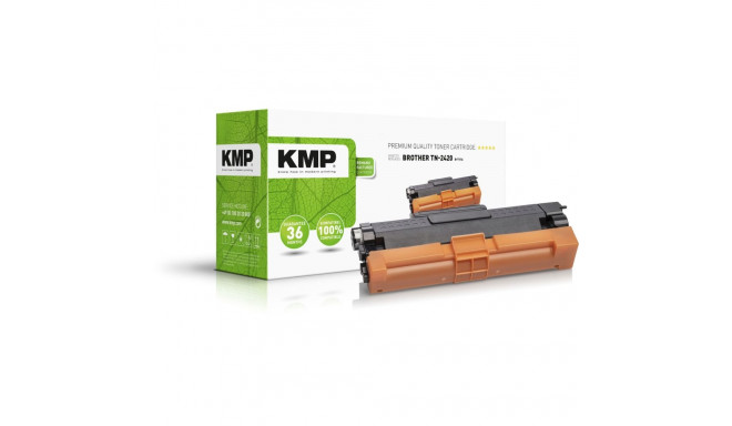 KMP B-T116 must ühilduv toonerkassett Brother TN-2420 jaoks