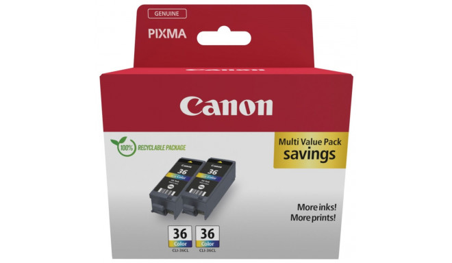 Canon CLI-36 Color Twin Pack