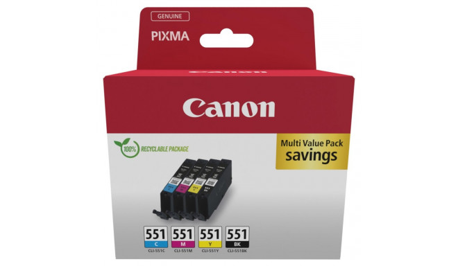 Canon CLI-551 C/M/Y/BK multipakk