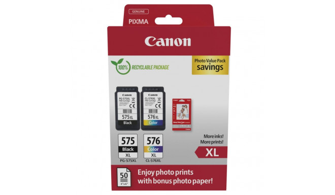 Canon PG-575 XL / CL-576 XL fotoväärtuspakett