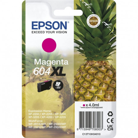 Epson tindikassett magenta 604 XL T 10H3