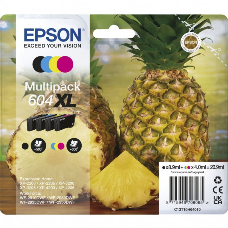Epson multipakk 4-värvi 604 XL T 10H6