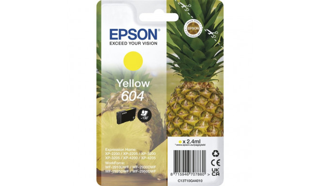 Epson ink cartridge yellow 604                       T 10G3
