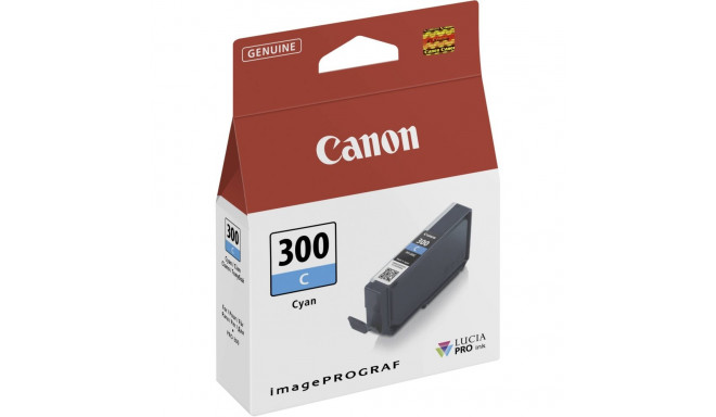 Canon PFI-300 C tsüaansinine tindikassett