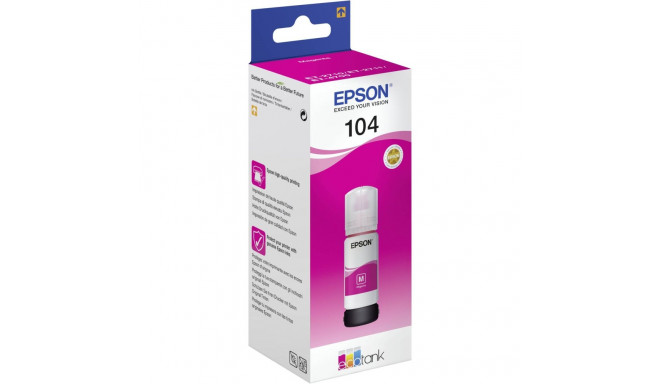 Epson EcoTank magenta tindipudel T 104 65 ml T 00P3