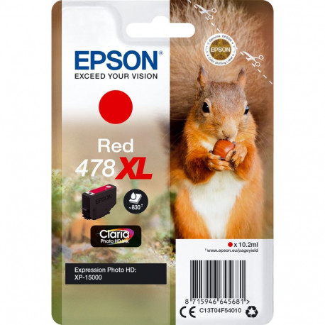 Epson tindikassett punane Claria Photo HD 478 XL T 04F5