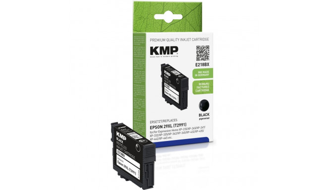 KMP E218BX must ühilduv tindikassett Epson T 2991 XL jaoks