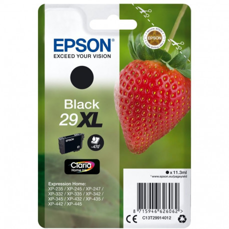 Epson tindikassett XL must Claria Home 29 T 2991