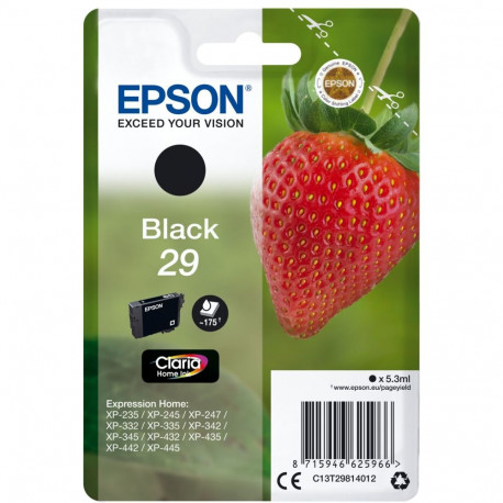 Epson tindikassett must Claria Home 29 T 2981
