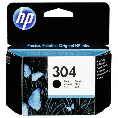 HP N9K06AE tindikassett must nr 304