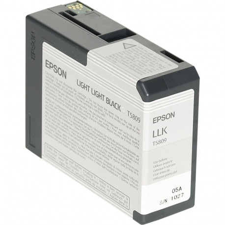 Epson tint T 580 80ml T 5809, hele hele must