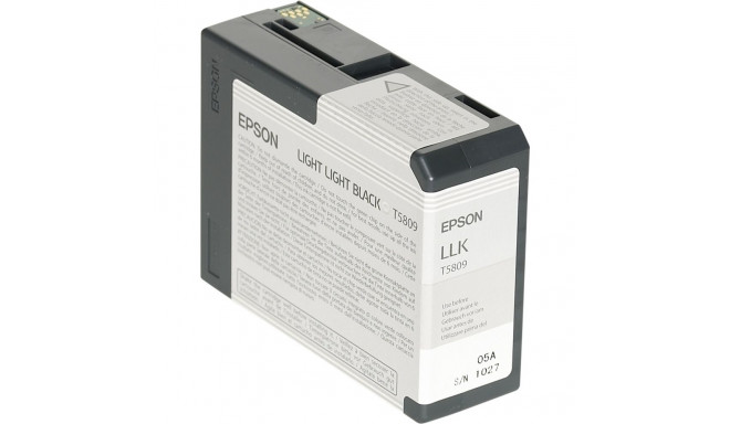Epson tindikassett hele hele must T 580 80 ml T 5809
