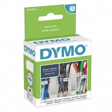 Dymo Multipurpose Labels 25 x 13 mm white 1000 pcs. 11353