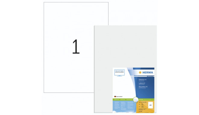 Herma sildid A3 420x297 100 lehte DIN A3 100 tk 8692