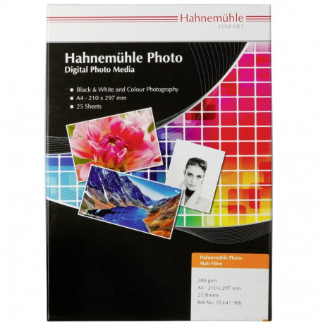 Hahnemühle Photo Matt Fibre A 4 soojavalge 200 g 25 lehte