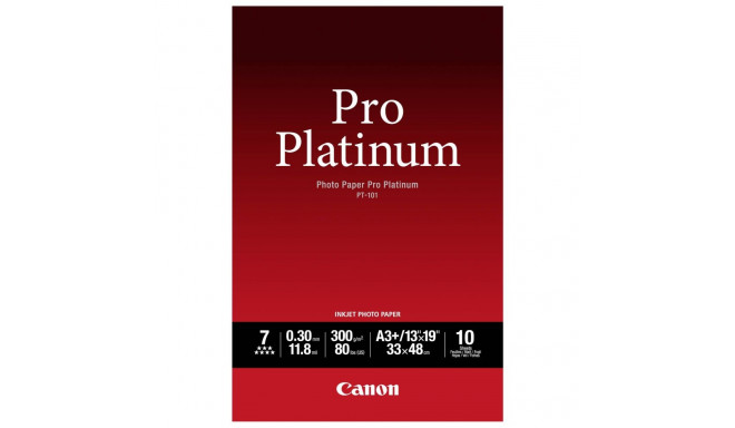 Canon PT-101 A 3+, 10 lehte fotopaber Pro Platinum 300 g