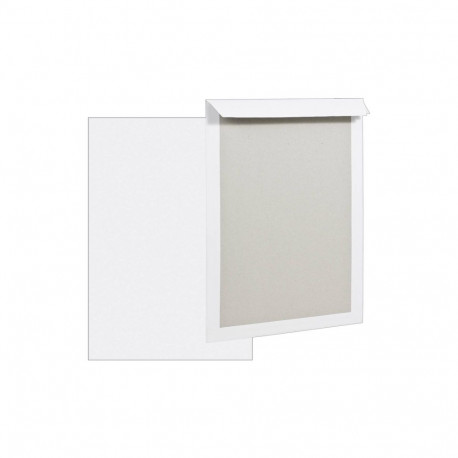 1x100 ümbrik kartongist tagakülg C3 324 x 457 mm valge 120 g