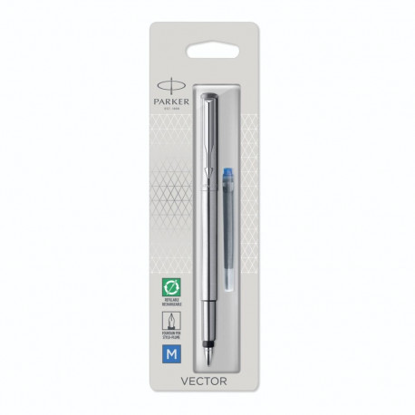 Parker Vector Inox C.C. sulepea M